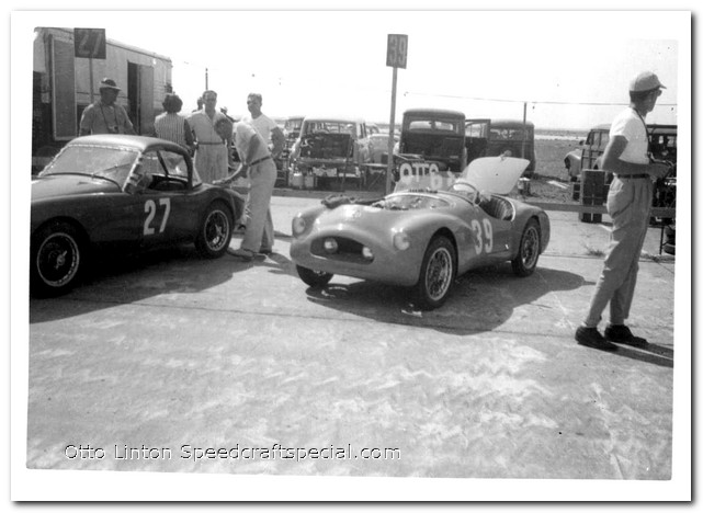 Siata_proto_1952_04 Otto Linton with the Siata Prototype at Sebring 1952