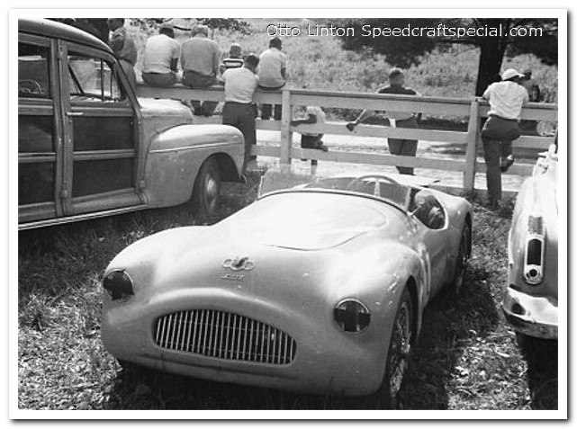 Siata_proto_1952_05 Otto Linton with the Siata Prototype at Brynfan Tyddyn 1952